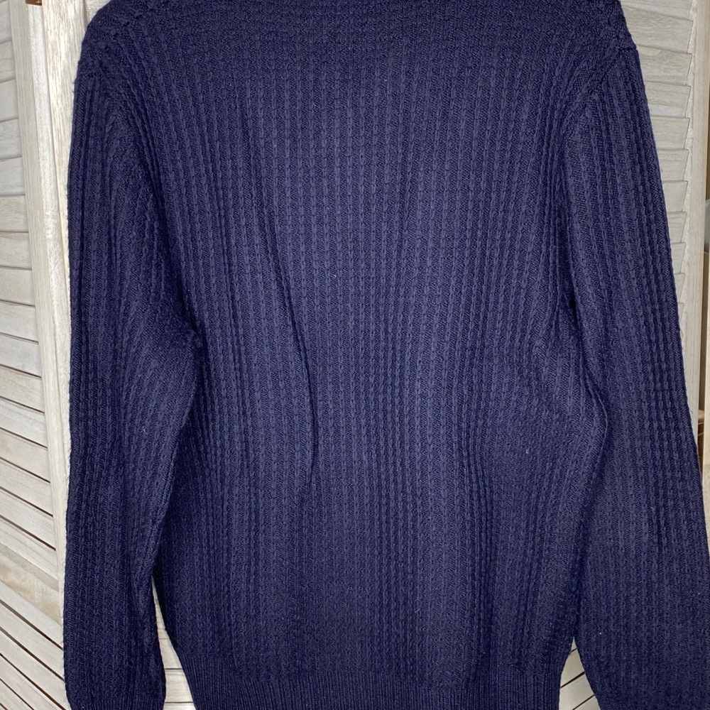 ❌SOLD❌Wallace and BARNES wool Shaw collar sweater - Picture 2 of 8